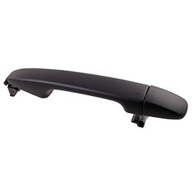 LatchWell PRO-4001147-05 Driver Side Rear Exterior Door Handle in Smooth Paintable Black for Toyota RAV4 Prius Yaris & Scion XA XD TC