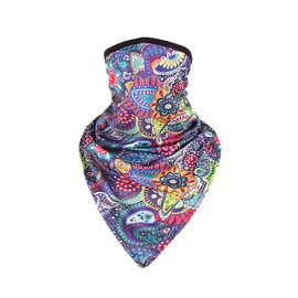 TClian Women UPF 50+ Face Mask Sun Protection Fashion Colorful Neck Gaiter Scarf