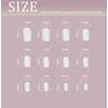 Sethexy French Short Square False Nails Collection Fashion Press on
