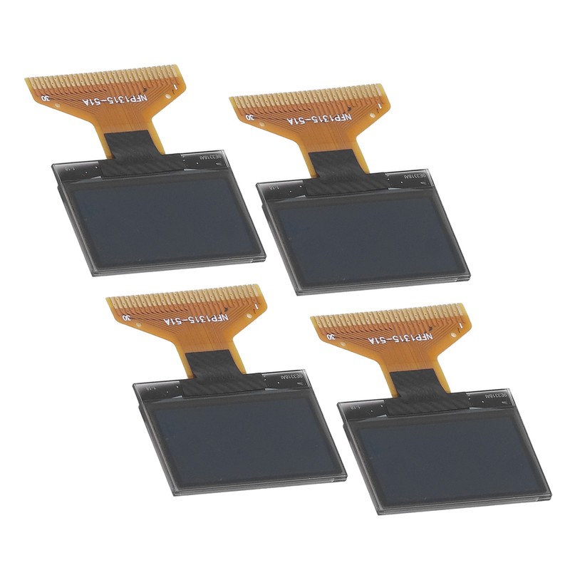 4Pcs LCD Display Module Thin Plastic Layer 128 X 64