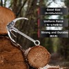 Azarxis Grappling Hook, Climbing Hook, Gravity Hook, 3 Jaws, 4