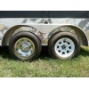 PHOENIX USA (2) 15" 2pc 5x4.5" BP Chrome Trailer Wheel