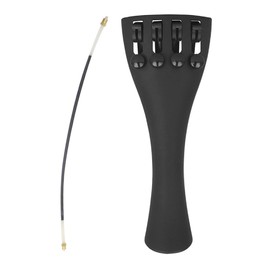 Felimoa Violin Tailpiece with Built-In Adjuster Tail Gut PV12 4/4