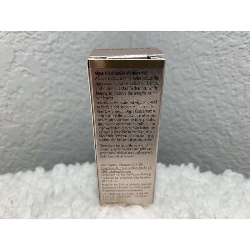 Algenist (2-Pack) Algenist Algae Niacinamide Moisture Veil 0.34 Fl oz