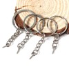 Homo Trends 100Pcs Keyring Rings Key Chain Split Metal Key