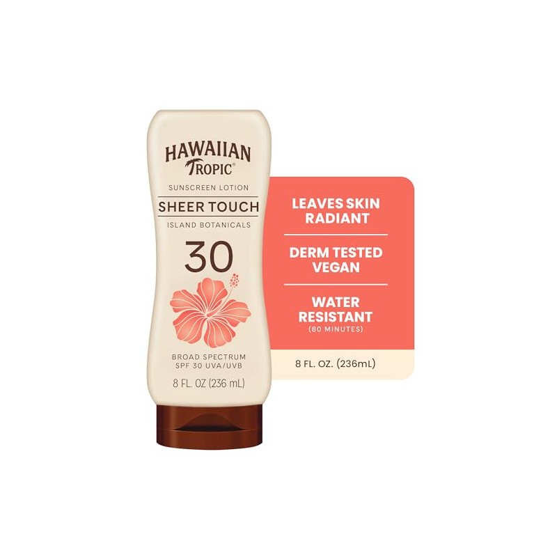 Hawaiian Tropic Protector solar Sheer Touch Amplio Espectro Sun Care