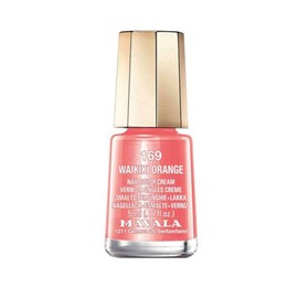 MAVALA, Mini Colors, Esmalte de Uñas, Color 169 Waikiki Orange, coral naranja, 47 Colores Disponibles, Nail Laqcuer, Pintauñas, Tamaño Mini para 20...