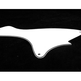 3 Ply Guitar Pickguard For LP Jr. Les Paul Junior - WHITE