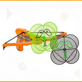 KHAMPA Wooden Crossbow Fly Killer Bug Fly Swatter Arrows Bug Assault Pistol Set