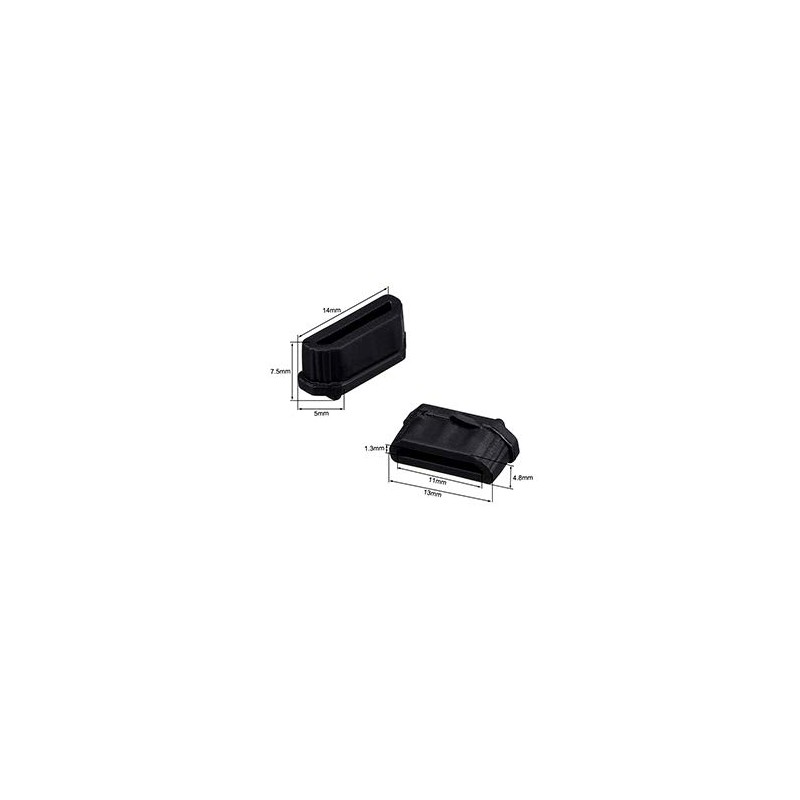 Silicone 10Pcs HDMI Anti-Dust Cover Plugs Protector Stopper Cap for