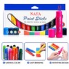NAYA Paint Sticks for 12 Colours Washable Crayon Non-Toxic Paint