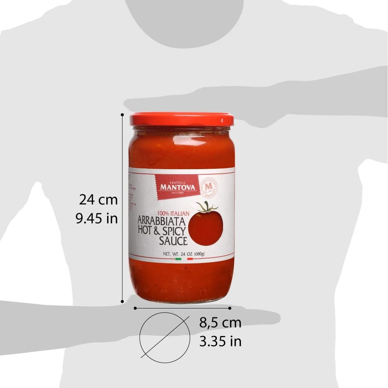 Mantova Arrabbiata Pasta Sauce | Tomato Sauce Made with Fresh