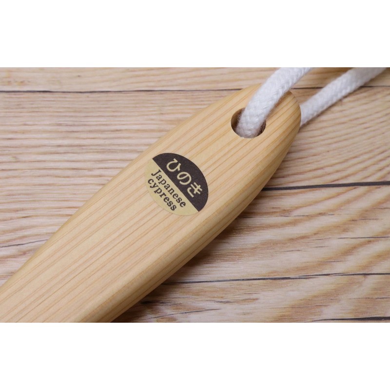 Our work 00380 Akasuri Cypress Body Brush, L