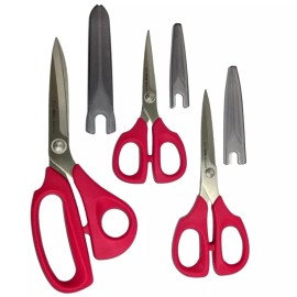 KAI GS2 Very Berry 5000 Series 3 Piece Sewing Scissors Set