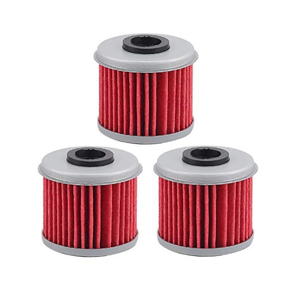 AloneGoer 3pcs Oil Filter Compatible with 116 HF116 CRF150F CRF150R