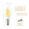 Lamsky E14 LED Filament Candle Shape Light Bulb,E14 European Base