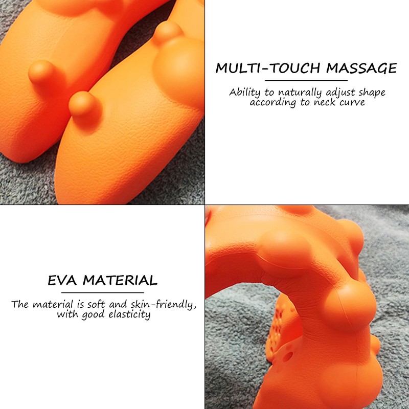 1 Piece Cervical Pillow, Spine Corrector, Cervical Massage Pillow, Shoulder