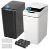kaylowe Bathroom Automatic Trash Can 2.6 Gallon Touchless Small Trash