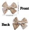 Esumun 4 Inch Baby Girls Velvet Hair Bow Clips 5