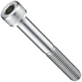 1/4"-20 x 1 1/2" Socket Head Cap Screws, 18-8 Stainless Steel, Coarse Threads, Partially Threaded, 25 Pack