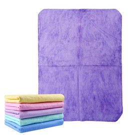 BOLSETTA Chamois Towel, Water Absorbent, Quick Drying, Swimming Towel, Bath Towel, Face Towel, Large, Large, Cleaning, Hair, Car, Wash, Window, Washroom, Pet, Pool, Sports Towel, Solid Color, Gift (1