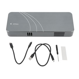 USB4.0 SSD Enclosure 40Gbps to NVMe Mobile M.2 Hard Drive Enclosure Compatible with for Thunderbolt 4 Interface