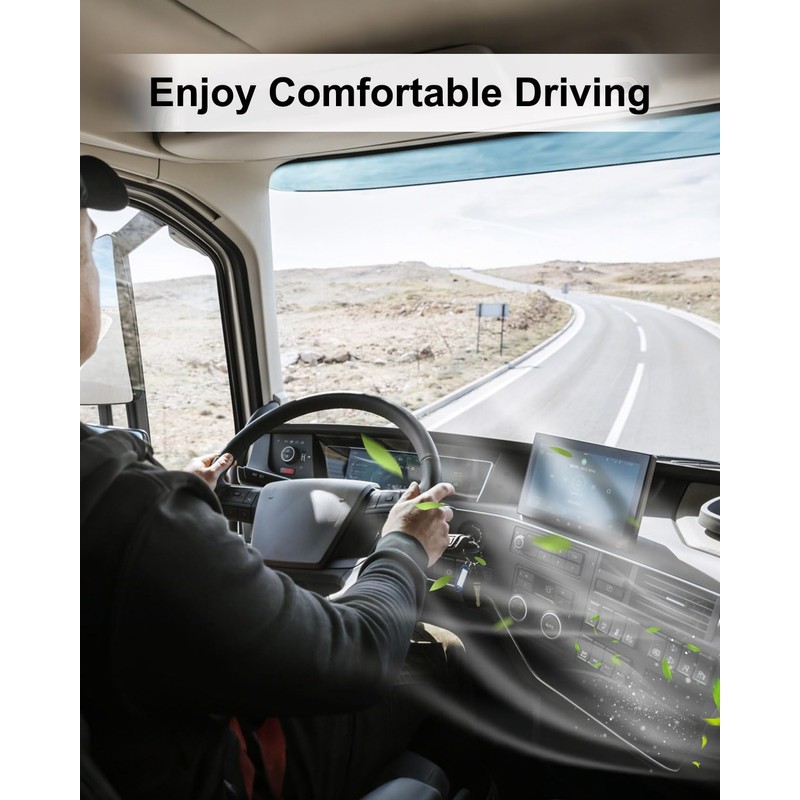Exterior Cabin Air Filter Compatible With Kenworth T800 W900 T600