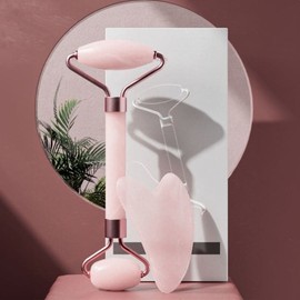 마사지 롤러 하트괄사 얼굴 마사지 세트 괄사마사지기 합성석 붓기완 Massage Roller Heart Gua Sha Face Massage Set Gua Sha Massager Synthetic Stone Puffiness Relief