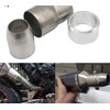 Motor Kanto General Purpose Muffler Silencer Stainless Steel Conversion Adapter