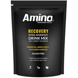 Amino Recovery - EAA & BCAA Intra Workout Powder - Amino Acid Recovery Drink - 5000mg EAA Amino Acids & BCAA Powder - Protect Muscle & Aid Recovery - Sugar Free & Vegan (Apple, 66 Servings)