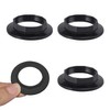 4pcs Lamp Shade Reducer Ring E14 Converter,E14 Lamp Shade Adaptor