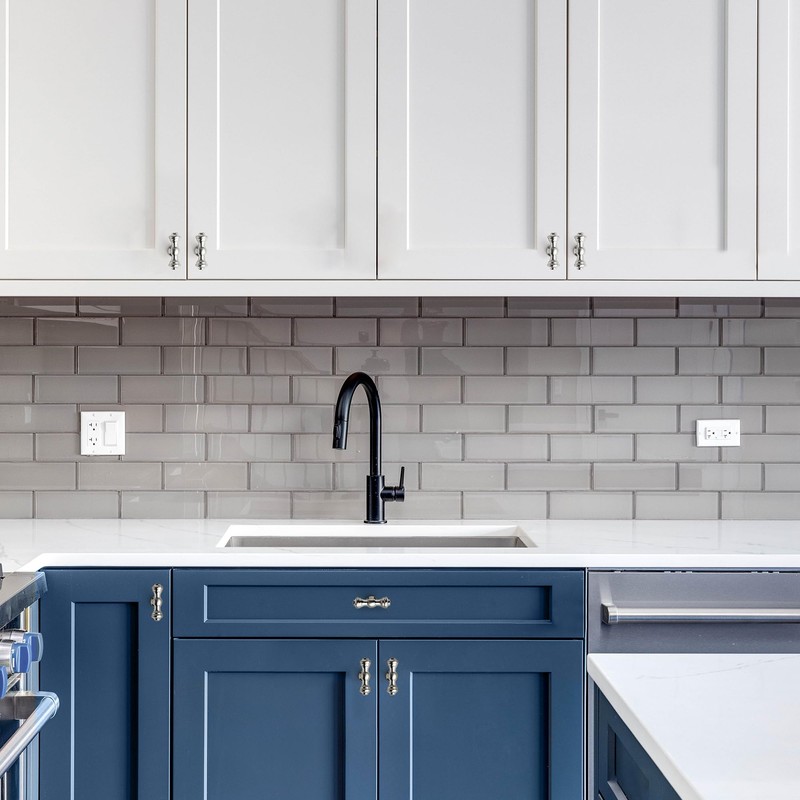 JOY DECOR 10 Pack Brushed Satin Nickel Kitchen Cabinet Knobs