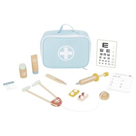 Tooky Toy Little Doctor Playset - DocPlay Junior Medical Kit for Kids - Pretend Play Doctor Toy
