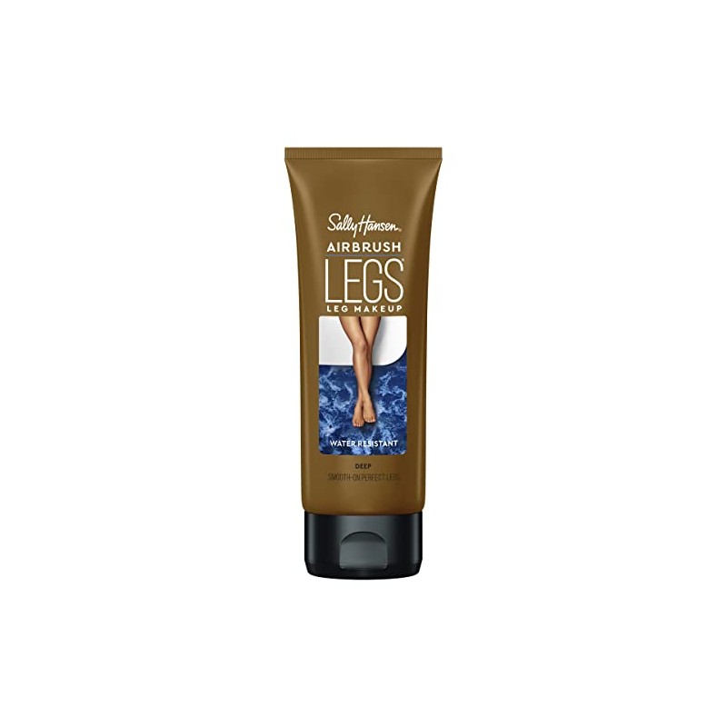 Sally Hansen Airbrush Legs®, Leg Makeup, Deep, Easy Application, Flawless