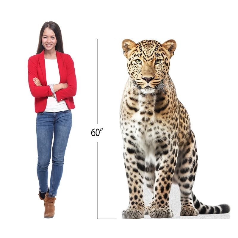Persian Leopard - Life Size Cardboard Cutout Standup People with