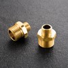 RV Faucet Adapter 1/2" to 3/8" Reducer kitchen Faucet Supply