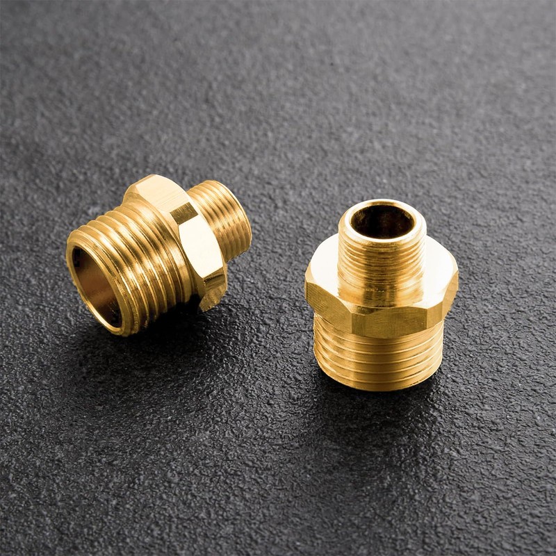 RV Faucet Adapter 1/2" to 3/8" Reducer kitchen Faucet Supply