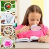 Children Handheld Magnifying Glass for Student Kids Exploring Nature, Scientific
