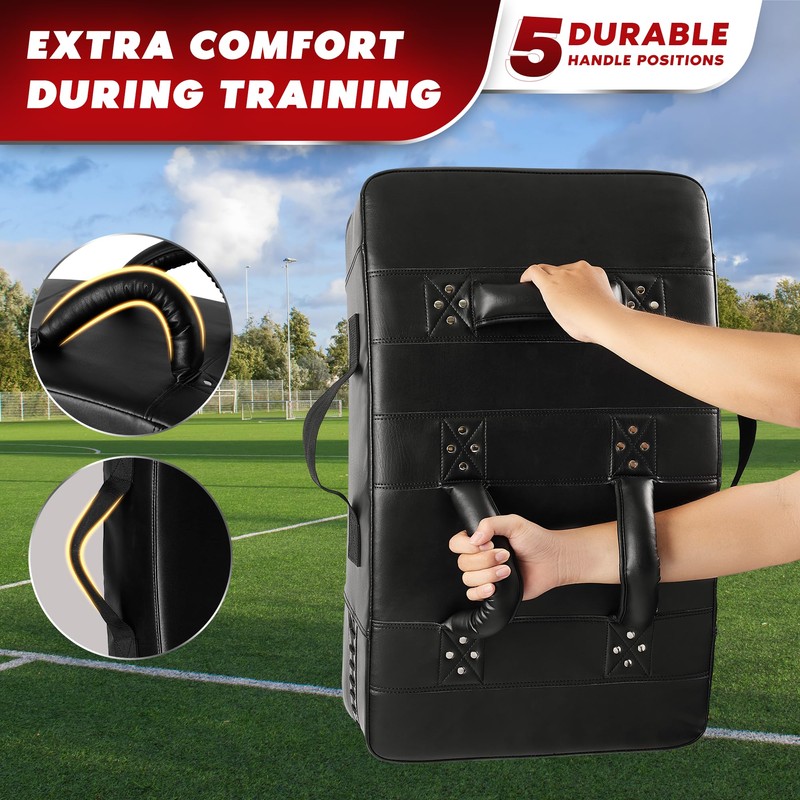 Yes4All Blocking Pad, Solid Rivets & Durable Leather Shield Pad,