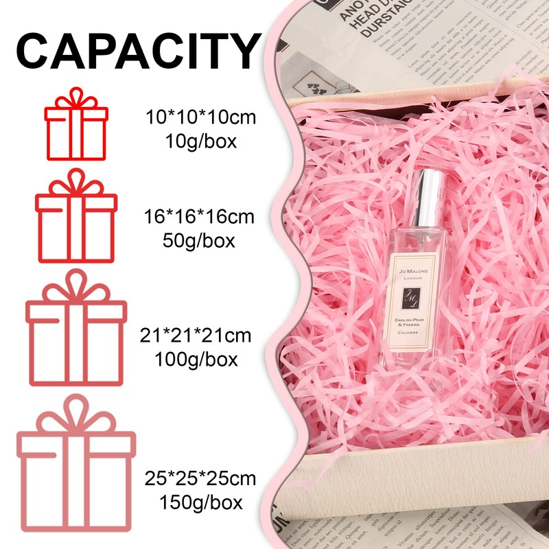 MAL Traders Black Shredded Tissue Paper for Hampers and Gift