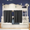 KOUFALL Extra Wide Short Curtains for Bedroom,Blackout 52 in Width