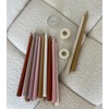 10 Pieces Luna By Camilia 12 Inch Taper Candles, Wedding