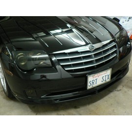 Tinted Head Light and Fog Lamp Protective Film Overlay Covers for Chrysler Crossfire