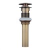 Pop Up Drain Stopper with Overflow, Beelee Bathroom Vanity Vessel