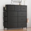 Lulive Dresser for Bedroom with 10 Drawers, Chest of Drawers