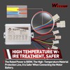 WOOSTAR Motorcycle Speed Controller 36V 500W Replacement for Electrical Scooter