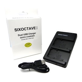 str Compatible Dual Charger for Sony NP-FV100/NP-FP70/NP-FH50/NP-FH70/NP-FH100/NP-FV50/NP-FV50/NP-FV70 etc