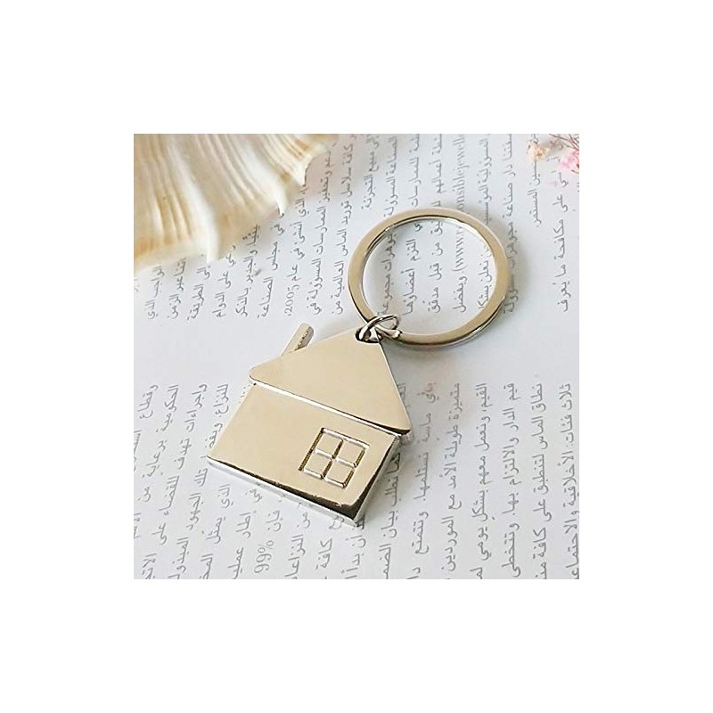 IKAAR Key Cahin Cute Cartoon House with Window keychain Mental