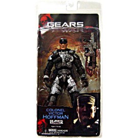 NECA Gears of War 2 Colonel Victor Hoffman Action Figure