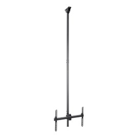 StarTech.com Ceiling TV Mount - 8.2' to 9.8' Long Pole - Full Motion - Supports Displays 32” to 75" - for VESA Mount Compatible TVs (FPCEILPTBLP)
